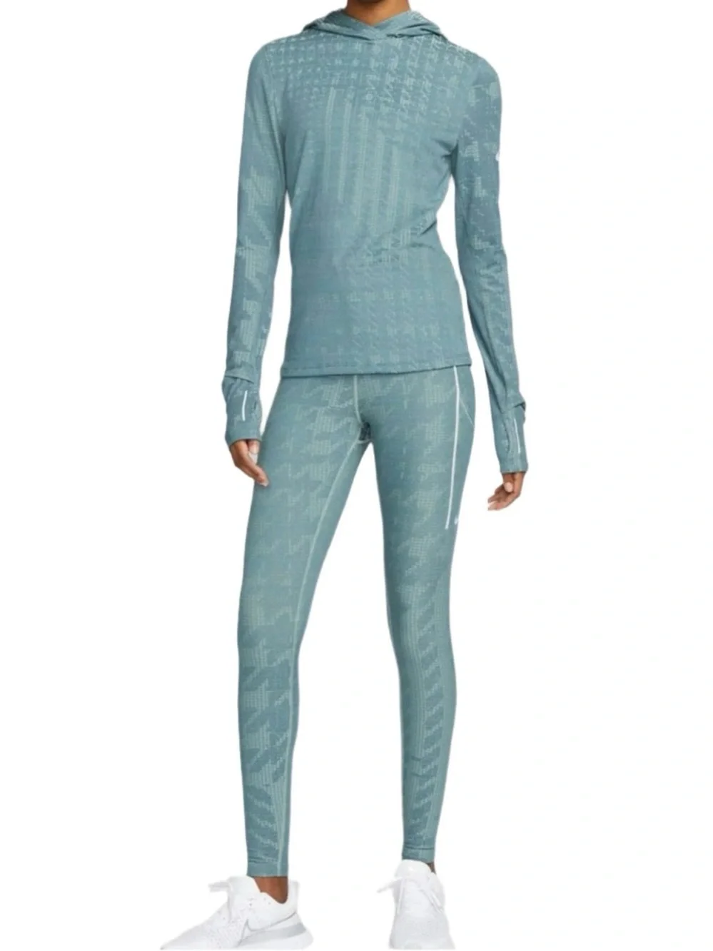 Nike Dri-FIT ADV Epic Luxe Women's Running Leggings with Pockets DD6490-357 - Picture 15 of 15